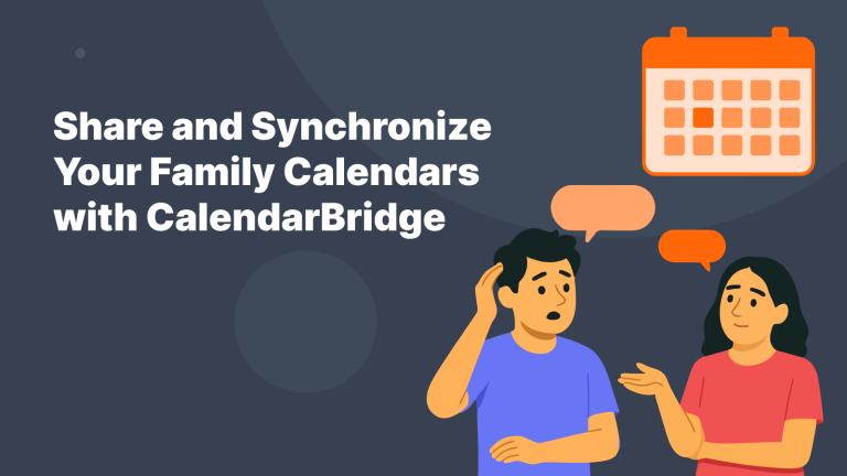 share and sync family calendars