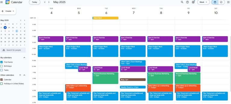 How to Block Time in Google Calendar | CalendarBridge Guide