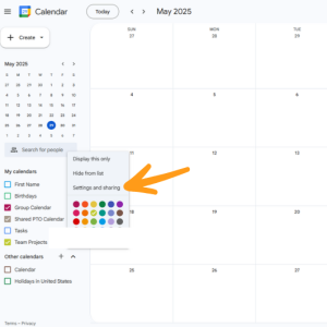 How to Create a Shared Google Calendar | CalendarBridge